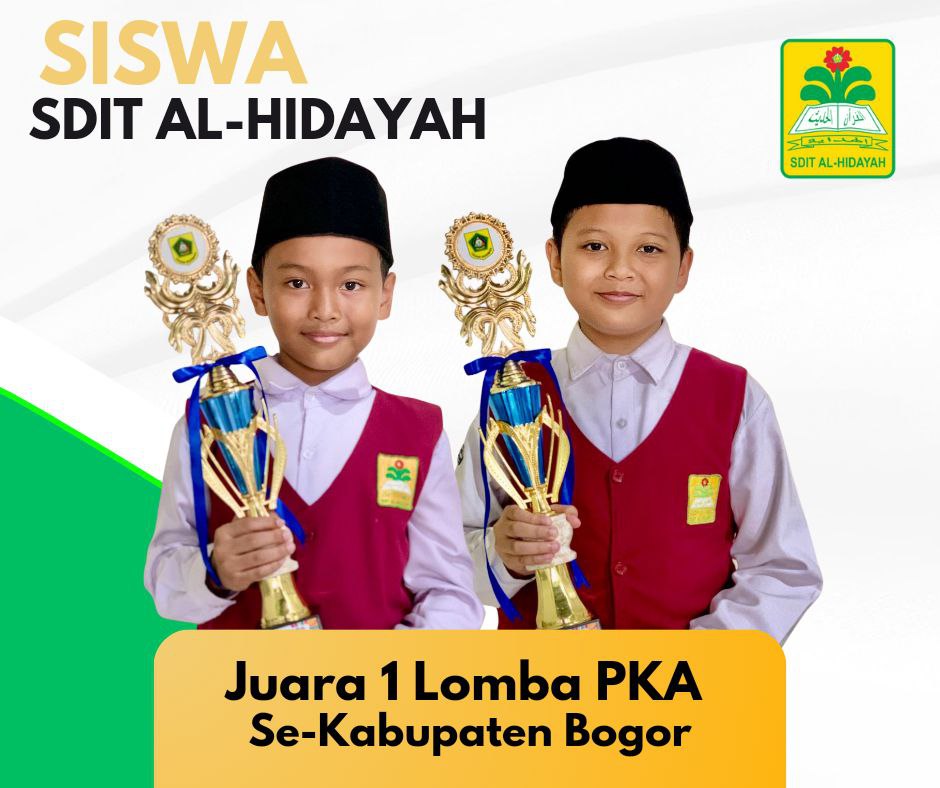 Juara.. Siswa SDIT Al Hidayah Cibinong Raih Prestasi di Lomba Tahfidz Al Qur’an Tingkat SD Se-Kabupaten Bogor