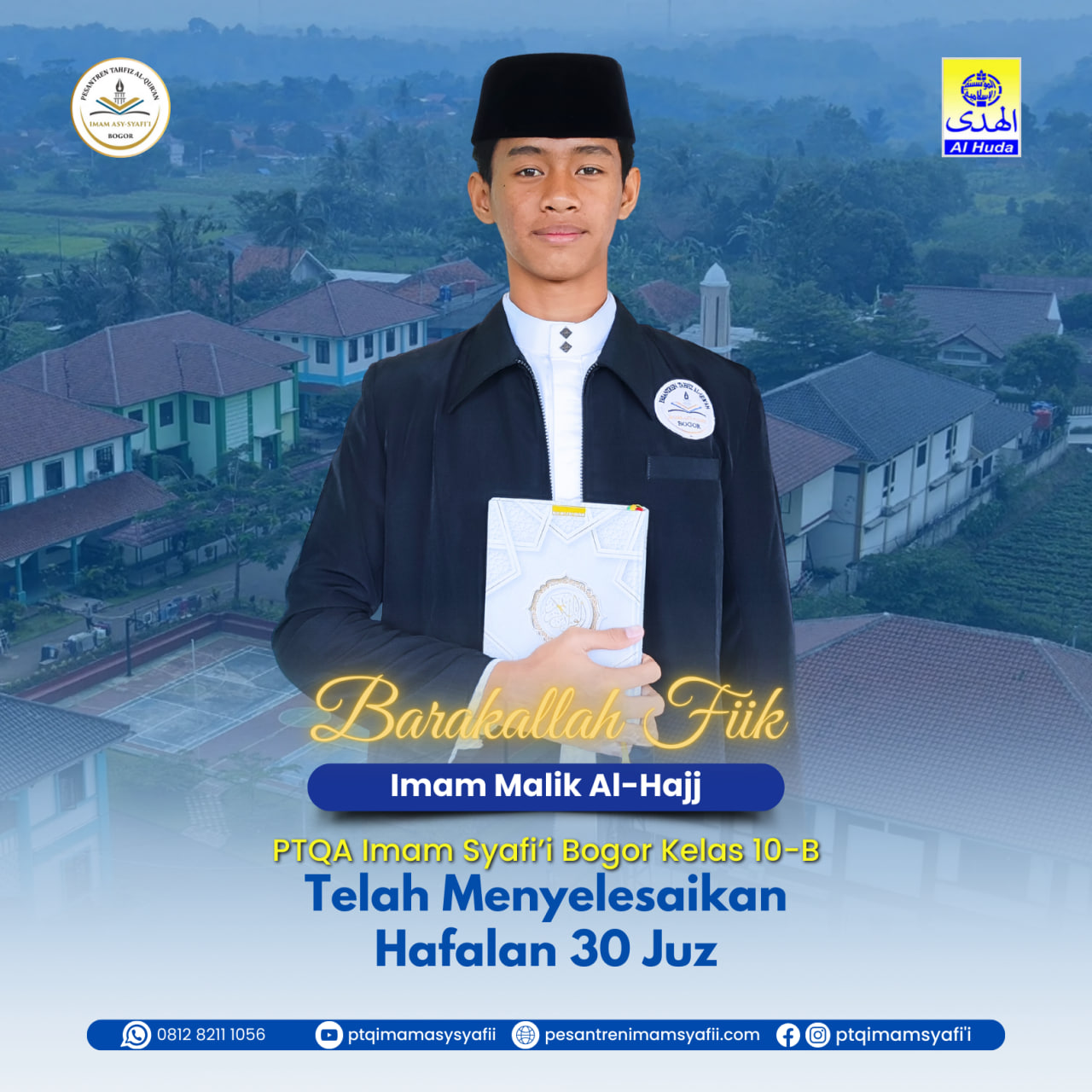 Santri PTQA IMAM SYAFI’I Bogor Ukir Prestasi Gemilang: Selesaikan Hafalan 30 Juz Al-Qur’an