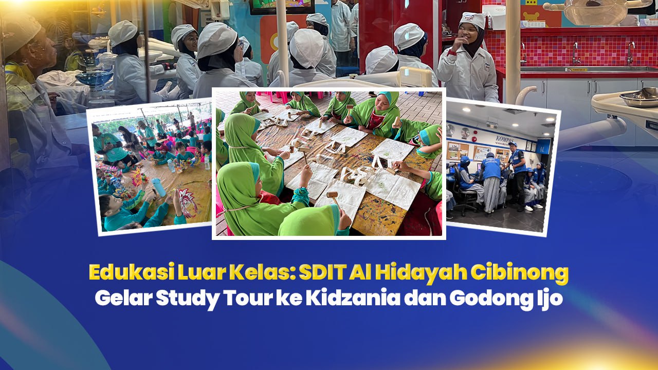 Edukasi Luar Kelas: SDIT Al Hidayah Cibinong Gelar Study Tour ke Kidzania dan Godong Ijo