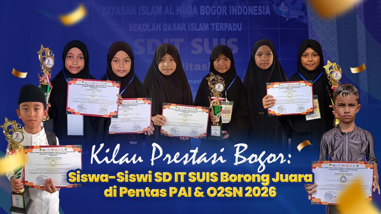 Kilau Prestasi Bogor: Siswa-Siswi SD IT SUIS Borong Juara di Pentas PAI & O2SN 2026
